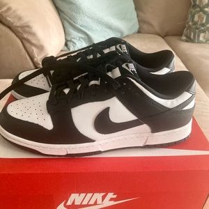 Nike Retro Low Dunk’s, Panda, Mens size 10.5, brand new.